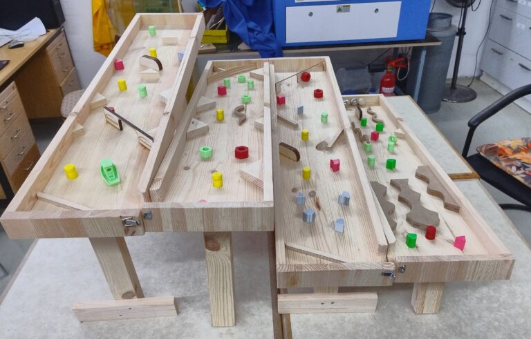 Dritter Workshop „Murmelbahn“ mit BBW Jugendlichen