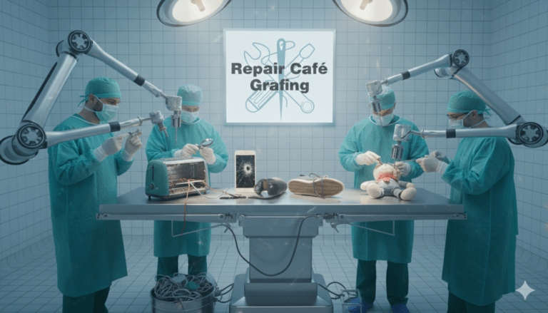 Repair Café Grafing erfolgreich – 27 Patienten geheilt entlassen