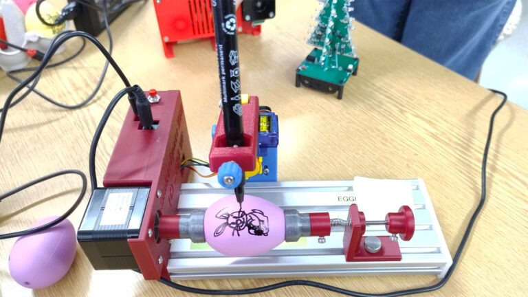 Eier bemalen mit dem Eggbot