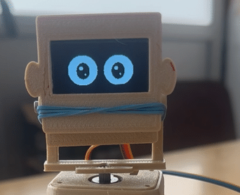 Lustiger „Augen-Roboter“